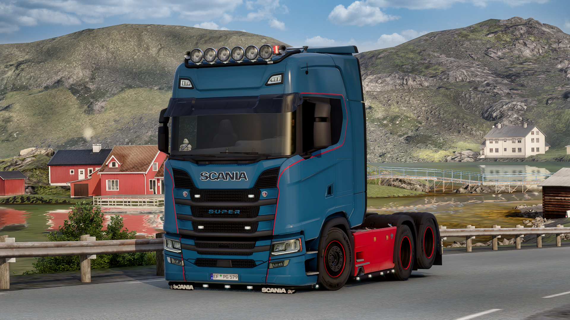 Scania S770 6x2 Taglift