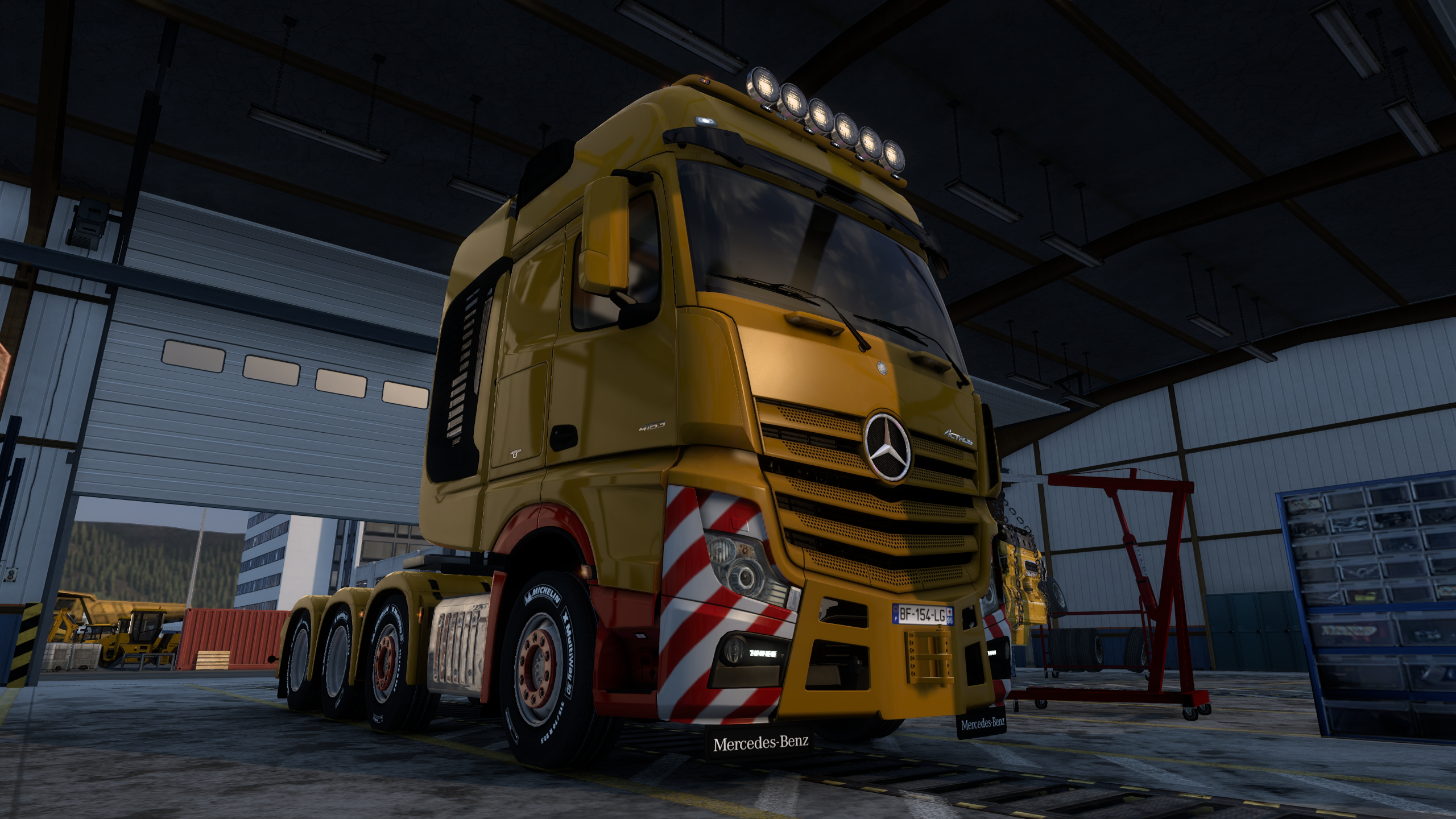 heavy mercedes