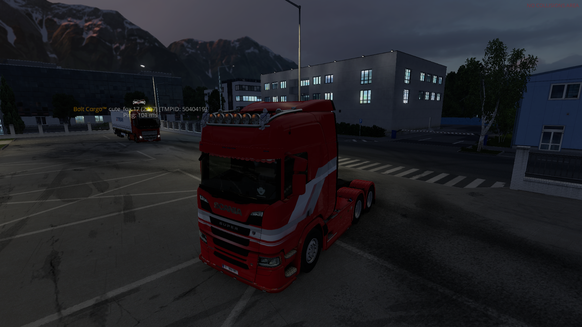 red scania idk what i added i lowkey forgot