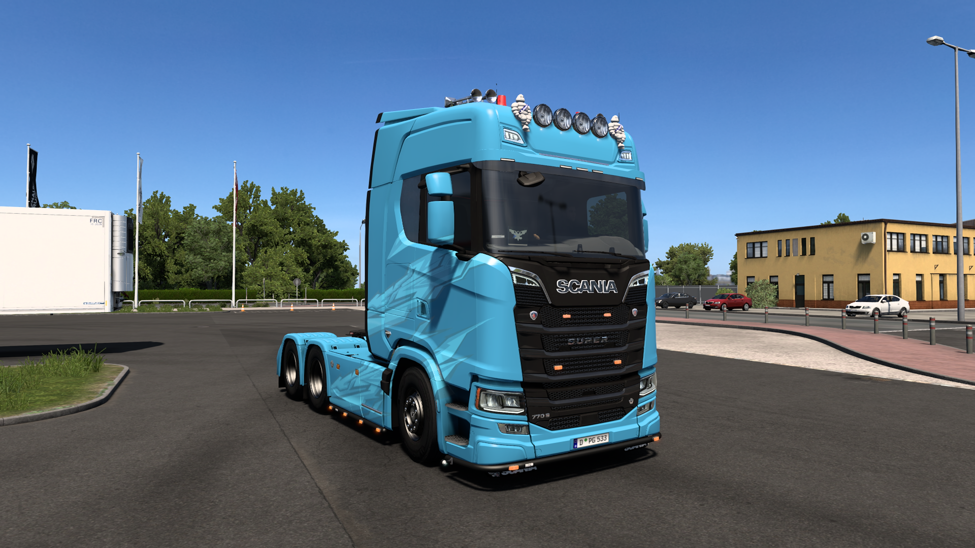 Scania S frost edition