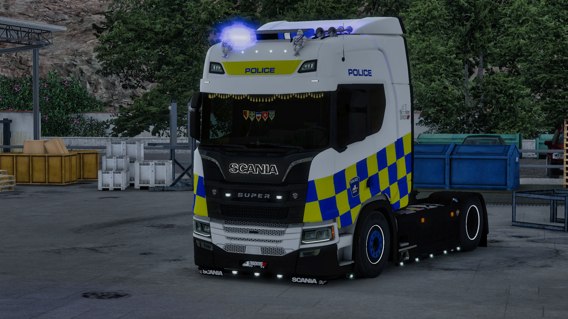 Scania R770 4x2 Police Truck