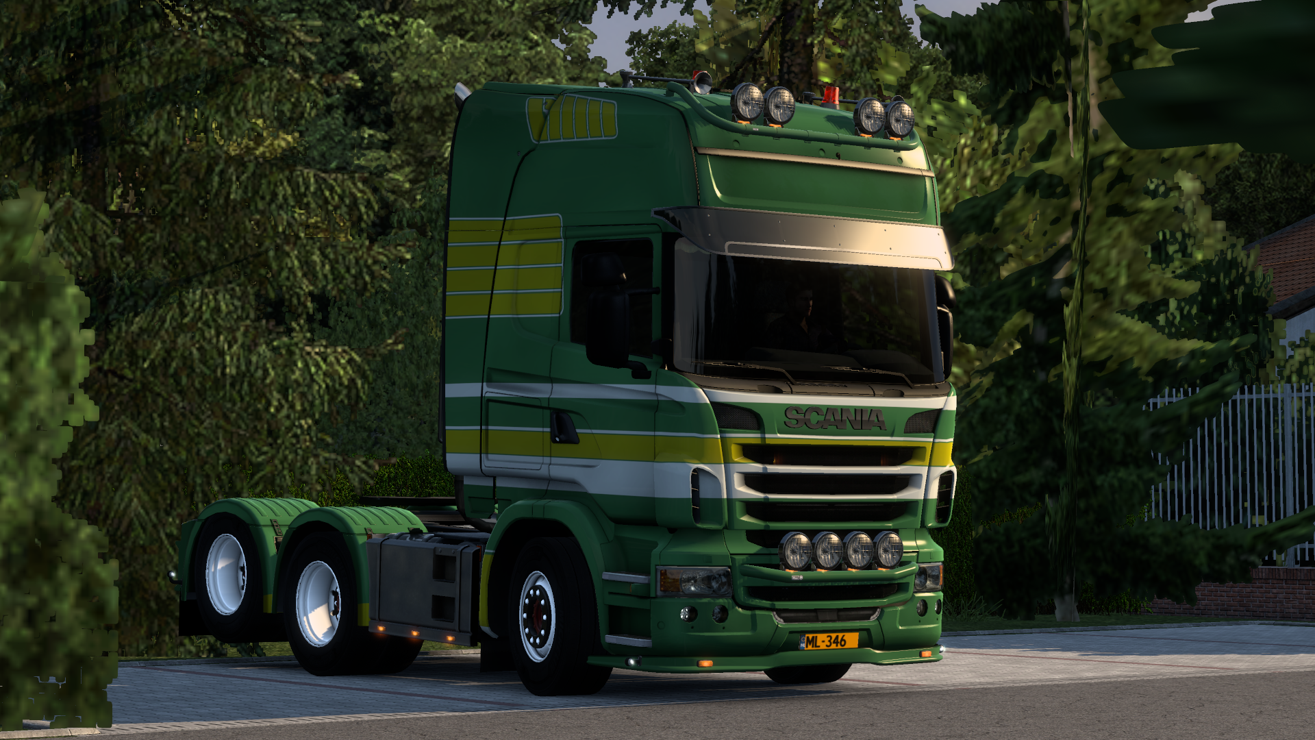 Scania R2009 6x2 Taglift