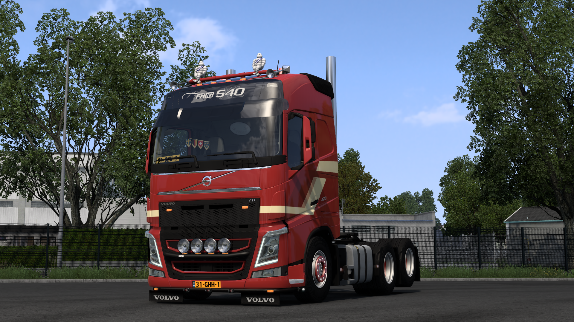 Volvo FH4 6x2 780+6gear