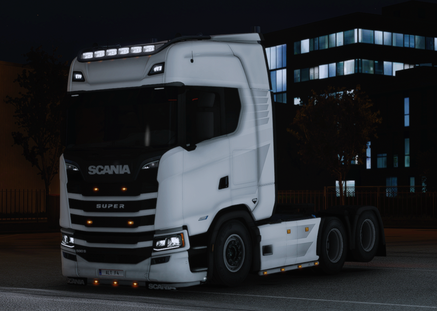 Scania 560S 6x2 Taglift